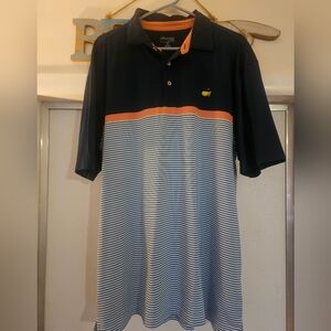 EUC MENS MASTERS TECH GOLF TOURNAMENT POLO XL